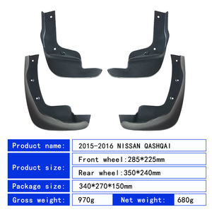 Pour <span class=keywords><strong>Nissan</strong></span> <span class=keywords><strong>QASHQAI</strong></span> II J11 /ROGUE SPORT 2015 PP matériel 100% fit garde-<span class=keywords><strong>boue</strong></span> de voiture en plastique en gros - Product Image 6