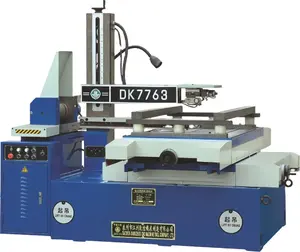 ที่มีคุณภาพสูงความเร็วสูงตัดลวด CNC EDM เครื่องตัดลวด DK7763