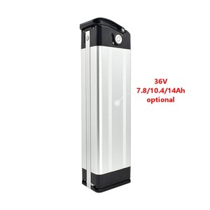 Batterie de vélo électrique Silver Fish IGB EB-3610 360W 36V 10Ah avec cellules 18650 2600mAh de qualité A d'origine, garantie 1 an - Product Image 1