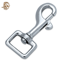 1/2 "crochet en acier inoxydable de haute qualité exquis homard boucle pivotante fermoir à pression déclencheur chien boucle à pression accessoires