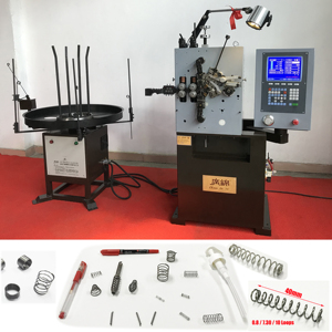 Macchina per la Produzione di Molle a Giarrettiera a 4 Assi, Macchina per Avvolgimento Molle Inclinate da 2 mm, Macchinario CNC per Molle di Compressione - Product Image 4