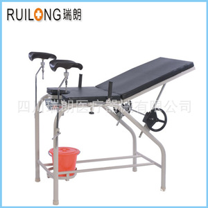 Cama de Examen Ginecológico RC-032 1250mmx700mmx750mm Ajustable con Manivela para Uso Hospitalario - Product Image 4