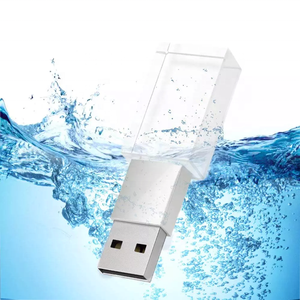 Hot bán 32GB 64GB pha lê memorias USB 2.0 3.0 USB <span class=keywords><strong>Flash</strong></span> Drive tùy chỉnh Pendrive 3D logo Glass USB Stick - Product Image 6