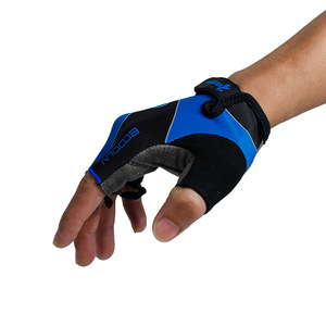Boton Cycling Gloves <b>Half</b> Finger Shock Absorption Anti <b>Slip</b> Bicycle Riding Gloves Unisex Adult - Product Image 3