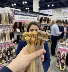 Capelli Veri Indiani Remy I-Tip da 10''-30'' con Cuticole Allineate, Extension MicroLink I-Tip 100% Capelli Umani per Ingrosso - Product Image 3
