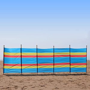 New Design PE Wooden Poles Outdoor Windbreak <strong>Beach</strong> Holiday Camping Garden <strong>Wind</strong> <strong>Breaker</strong> Shelter - Product Image 6