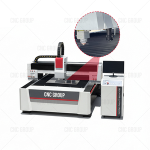 Machine de découpe laser 2-en-1 CO2 et fibre avec refroidissement par eau pour métal, bois, laiton, acrylique, verre, tôle, support IA - Product Image 4