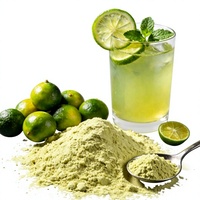 Gespraydroogd zoet calamansi poeder, zonder toevoegingen, puur, openlucht gekweekt, voor koffie, bakkerij, dranken, bulk.