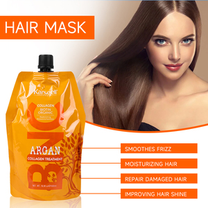 Fabricación Karseell BNC <span class=keywords><strong>Argen</strong></span> <span class=keywords><strong>Oil</strong></span> Embolsado Mascarilla para el cabello 500ML Reparación Colleagen Mejorar Hidratante Proteger el color - Product Image 4