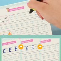 Cahier de couverture en cuir à reliure spirale avec modèle de rainure scolaire réutilisable de style couverture rigide pour cahier de pratique magique