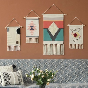 <span class=keywords><strong>Tapisserie</strong></span> murale en coton tissé avec imprimés, Style moderne, pour chambre d'enfant, 1 pièce, Boho, offre spéciale - Product Image 2