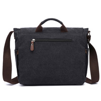 Sac messager grand format en toile cirée vintage, personnalisable pour marque, sac à documents, sac à bandoulière simple et grand, porte-documents professionnel pour hommes, vente en gros