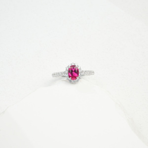 แหวนทับทิมมินิมอลสุดหรู - Product Image 3