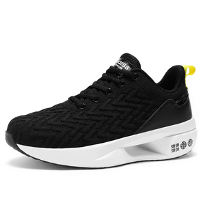 Zapatos Deportivos Casuales para Hombre, Diseño Elegante de Corte Bajo para Caminar y Correr al Aire Libre, Suelas de Goma Duraderas, Cierre con Cordones Transpirables - Product Image 1