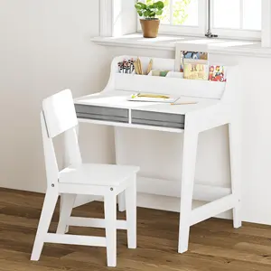 Table d'étude pour tout-petits et conceptions d'étagère Table d'étude pour enfants avec chaise