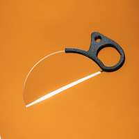 Accessoires de caméra personnalisés en usine de filtres OEM 80mm 150mm filtre dioptrique fendu à main filtre en verre semi-circulaire