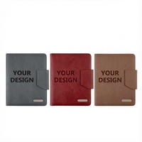 Carpeta Ejecutiva A4 de Diseño Delgado, Producto en Tendencia 2026, con Portaplumas y Tarjetas, para Entrevistas de Trabajo y Reuniones Empresariales