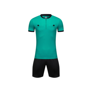 Toptan futbol hakem üniforma Polyester futbol forması hakem Jersey erkekler için Set - Product Image 6