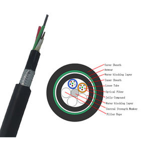 Cable de Fibra Óptica 4 6 24 72, Precio por 100m, GYTY53 1+5/1.7, Cable de Fibra Óptica Monomodo de 6 Núcleos por Metro, Par de Núcleos, para Ductos y Aire - Product Image 4