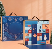 Boîte de calendrier de l'Avent personnalisée pour le vinaigre balsamique, emballage compte à rebours de 24 jours pour les aliments gastronomiques