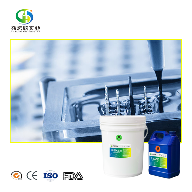 Black Crystal AB Glue Epoxy Resin
