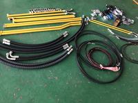 Excavadora Adjuntar Breaker Tubos Martillo Kit de instalación Brazo de pluma Cubo Manguera de aceite hidráulico Tubería Línea de tubería