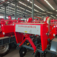 Nouvelle Planteuse de Pommes de Terre Manuelle à 4 Rangs en Acier de Haute Qualité HONGZHU Shandong, Type Suspendu, Garantie 1 An, Agricole