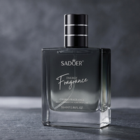 Parfum pour homme Hot Passion 55ml, senteur boisée Gulong, parfum de luxe en spray, parfum frais et envoûtant longue durée pour un usage quotidien