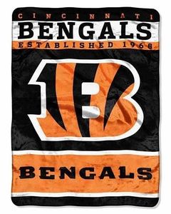 بطانية مخصصة عالية الجودة لكرة القدم الأمريكية cincinnatii <span class=keywords><strong>Bengals</strong></span> أي تصميم 50 "x 60" بطانية الفانيلا - Product Image 2