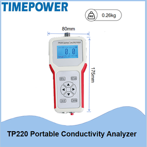Analyseur de conductivité électrolytique multi-plaques <span class=keywords><strong>TP220</strong></span> avec conversion automatique de plage pour l'agriculture chimique et la métallurgie ISO - Product Image 1