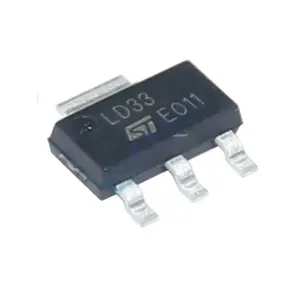 Ld1117s33ctr Geïmporteerd Origineel St Pakket Sot223 Ldo Low Drop-Out Lineaire Regulator Chip