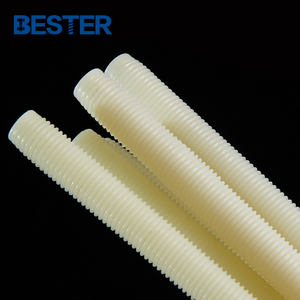 DIN 976 M6 M12 fibre de verre FRP métrique Fouble boulon isolation GRP verre renforcé plastique fil <span class=keywords><strong>tige</strong></span> pour système de gestion de câbles - Product Image 5