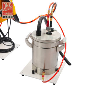 Petite machine de peinture en poudre de laboratoire, équipement à prix compétitif, pistolet de pulvérisation pour substrat en acier, trémie de peinture, marque ONK, garantie 1 an - Product Image 5