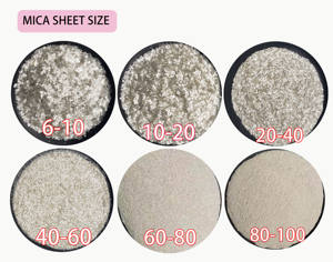 Flocons de Mica Flocons Argent Flocons de Mica Gros Flocons Personnalisables Epoxy Noir Blanc - Product Image 2