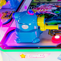 Choix de qualité Fun monnayeur améliore la coordination Handeye attraper du poisson fou petit pêcheur Machine de jeu vidéo