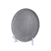 Service de table en grès gris de luxe 4 pièces |   Europe |   Lave-vaisselle, micro-ondes et four compatibles |   Ensemble élégant de vaisselle, bols et tasses