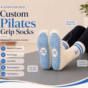 <span class=keywords><strong>Chaussettes</strong></span> de yoga antidérapantes respirantes en coton de <span class=keywords><strong>bonne</strong></span> qualité, <span class=keywords><strong>chaussettes</strong></span> de yoga et de pilates pour femmes, logo personnalisé, <span class=keywords><strong>chaussettes</strong></span> de yoga fitness - Product Image 1