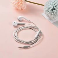 Écouteurs intra-auriculaires filaires de 3.5mm, oreillettes de couleur Macaron, bon marché, usine chinoise