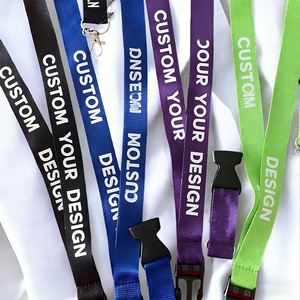 Custom Full-Color Polyester Lanyards for Festivals and Parties Customizable Woven Logo Festival Party Lanyards - Product Image 2