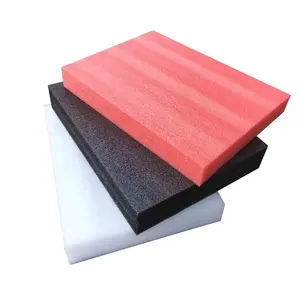 Vassoi in schiuma rossa nera resistente per la produzione di inserti per cassetti e attrezzi Set meccanico di schiuma di polietilene