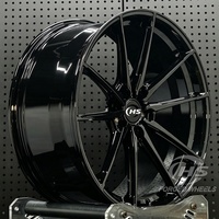 Jantes forgées 5x112 5x120 Noir Brillant 19 20 Pouces Multi-Rayons pour BMW Séries 3 4 5 G20 G30 F30