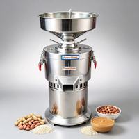 Machine à faible coût et haute qualité pour la fabrication de sauce au sésame, aux tomates et au piment, et de beurre de cacahuètes, moulin à noix et broyeur colloïdal en acier inoxydable de petite taille