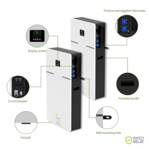 Sistema Solar Todo en Uno para Uso Doméstico de 10KWh, Batería Apilable de 51.2V 300AH, Montaje en Pared, Compatible con CAN, Bluetooth/WiFi - Product Image 5