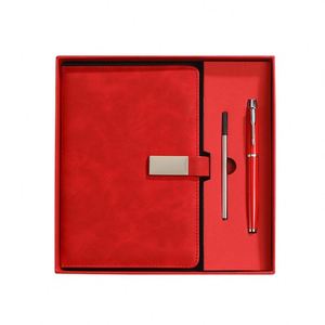 Luxury Business <b>Gift</b> <b>Set</b> Including A5 Notebook and Metal Ballpoint Pen Custom logo Promotional Business <b>Gifts</b> for Opening <b>Gifts</b> - Product Image 1