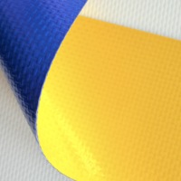 Tela de Malla de Poliéster 100% Recubierta de PVC Anti-UV, Tejido Ripstop Personalizado para Bolsas de Viaje Tipo Cubo para Niñas, Alta Resistencia a la Tracción