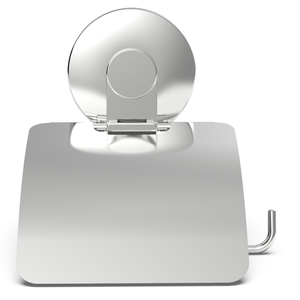 <span class=keywords><strong>Portarotolo</strong></span> per Carta Igienica <span class=keywords><strong>da</strong></span> Bagno Autoadesivo a Ventosa Incassato Cromato con Ganci a Ventosa - Product Image 2