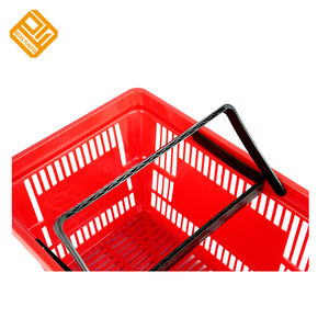 Durable High Quality Supermarket PP Plastic <b>Shopping</b> <b>Basket</b> Convenient Storage and Easy Carrying Design - Product Image 2