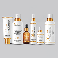 Étiquettes en vinyle adhésif imperméable avec impression de logo personnalisé pour l'emballage cosmétique - Soins de la peau, shampooing, lotion pour le corps et huile essentielle