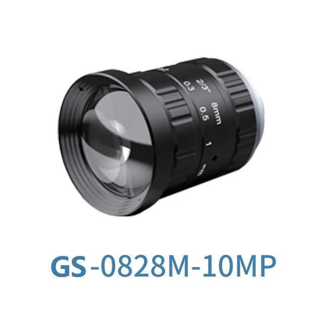 FA Industrial Camera Lens 2/3 Inch 10 Million Pixel Manual Aperture M0828 Series Machine Vision Lens