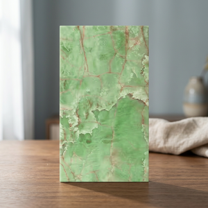 Prisa Onyx Glossy Porcelanato Ceramic Porcelain Tiles 1200x600mm White Marble Flooring - Product Image 1